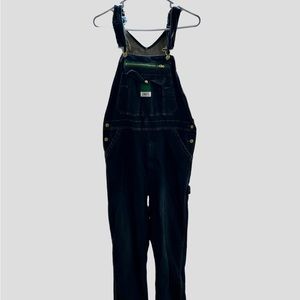 Dark Blue Liberty Denim Overalls